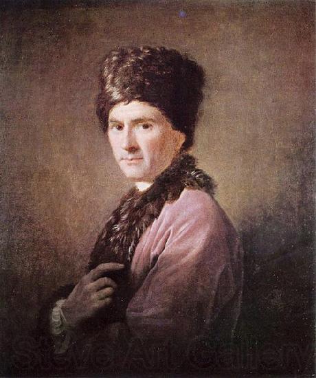 Allan Ramsay Portrat des Jean-Jacques Rousseau Spain oil painting art